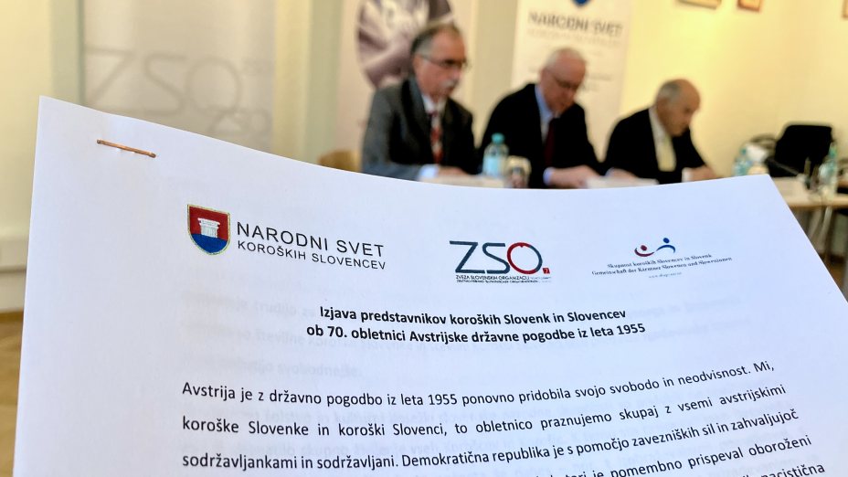 70 let Avstrijske državne pogodbe z vidika koroških Slovenk in Slovencev