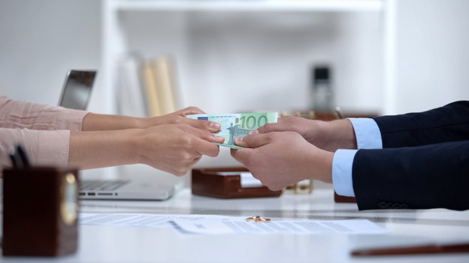 Fighting over money