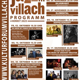 Bild zu:Vorschau auf das Herbstprogramm des Kulturforum Villach