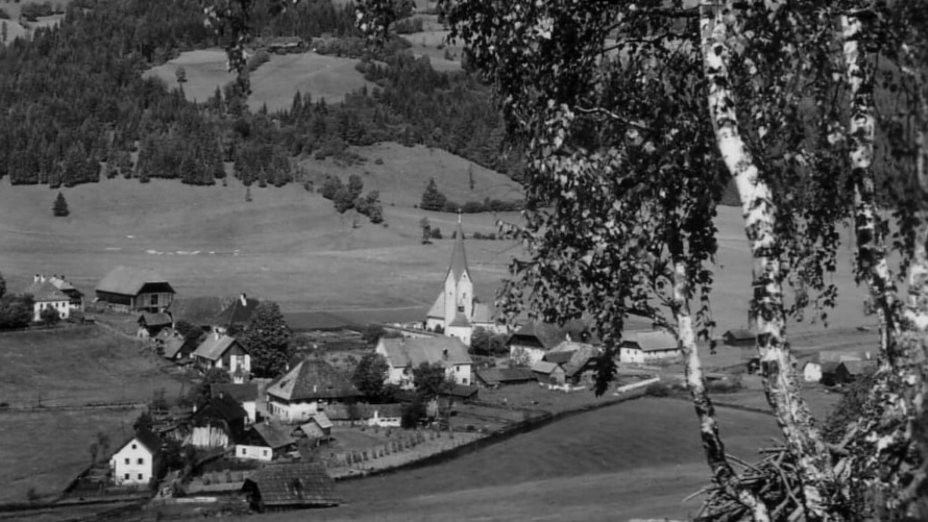 Alte Ansicht von Glödnitz