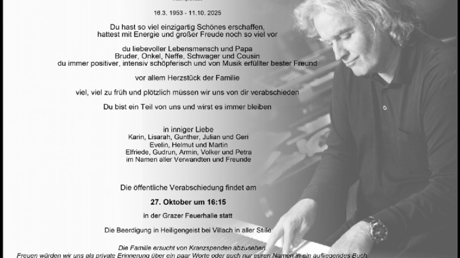 „ Erinnerungen und Vorschau“