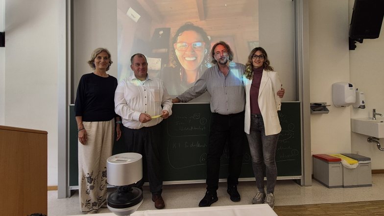 Von rechts nach links: Cornelia Stefan, Walter Wratschko, Sabine Singer, Steffen Ge&szlig;ner, Ilse Ennsfellner